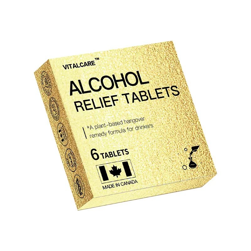 Vitalcare Quick-Acting Hangover Relief Orally Disintegrating Tablets