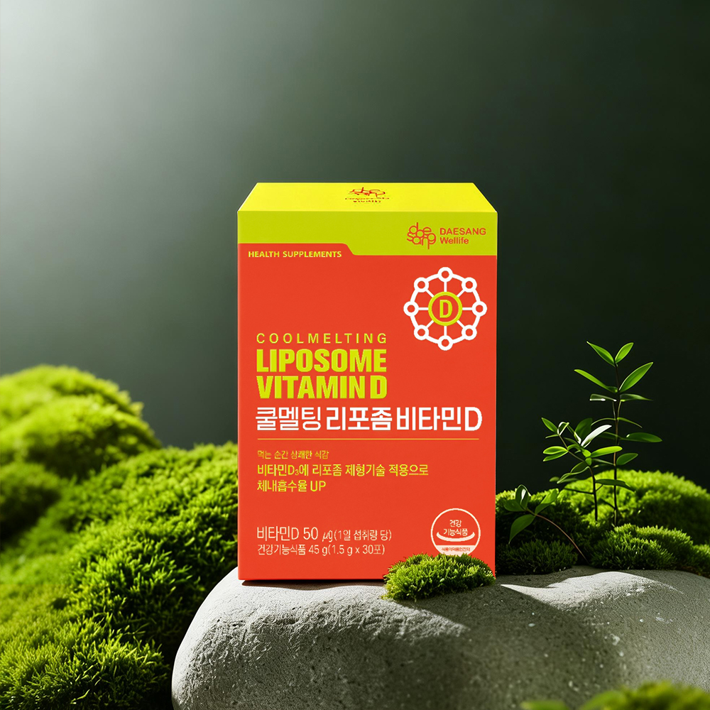 Wellife Korean Elephant Cold Liposomal Vitamin D 45g*1 Box